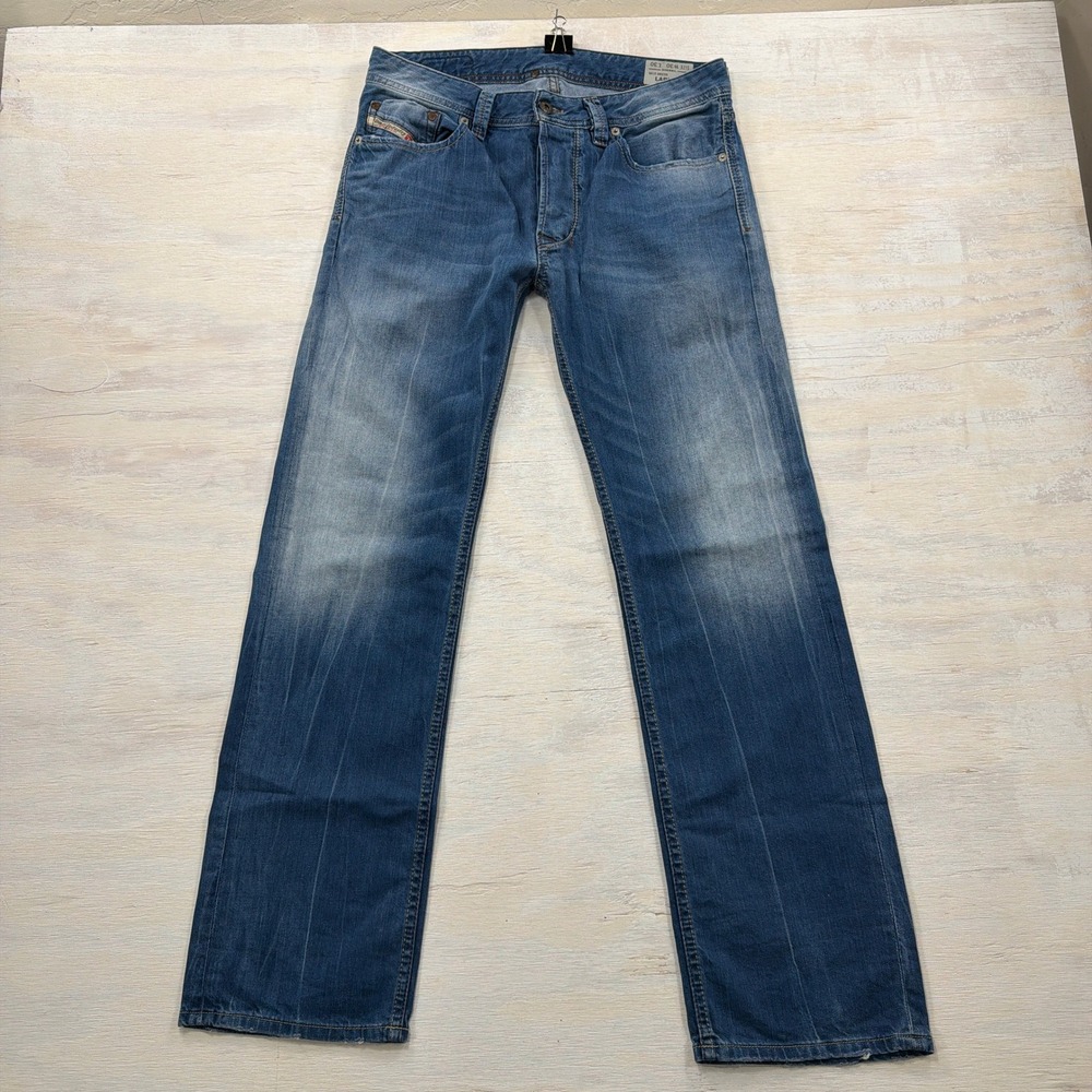 Diesel Jeans Larkee 30 Regular Straight Wash 0823S Blue Mens